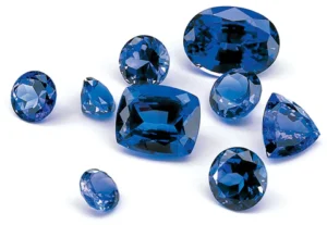 Blue sapphires